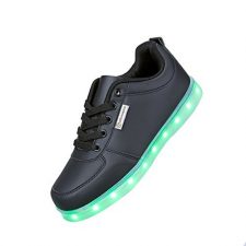 Angin-Tech LED Zapatos 7 Color de la Zapatilla con Luces de Deporte de Zapatos con la Carga del USB para el con el CE Certificado