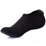 JACKSHIBO Hombre Mujer Flexible descalzo piel zapatos de agua Secado rápido Agua calcetines para la playa de natación Surf Yoga