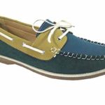 Mujer Coolers Nobuk Falso Mocasines Piel Con Cordones Zapatos Náuticos Tallas 4 – 8
