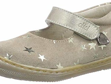 Clic! 8529, Mocasines para Niñas, Silber (Pebble/Platino), 24 EU