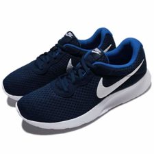 Nike Tanjun – Zapatillas unisex, color negro / blanco, talla 40.5