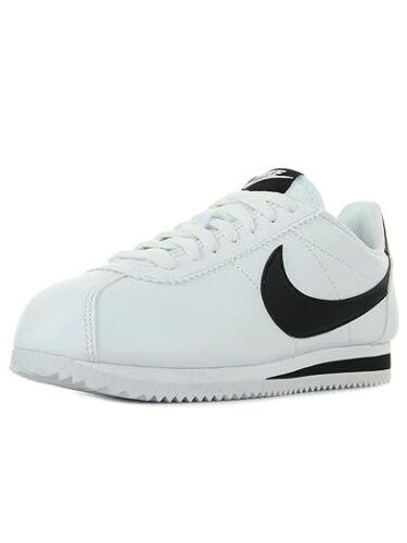 Nike Wmns Classic Cortez Leather, Zapatillas de Deporte para Mujer, Bianco, 36.5 EU